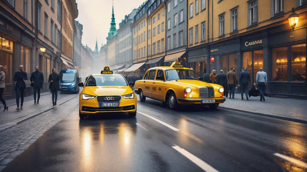 Ta enkelt och smidigt en taxi i Stockholm