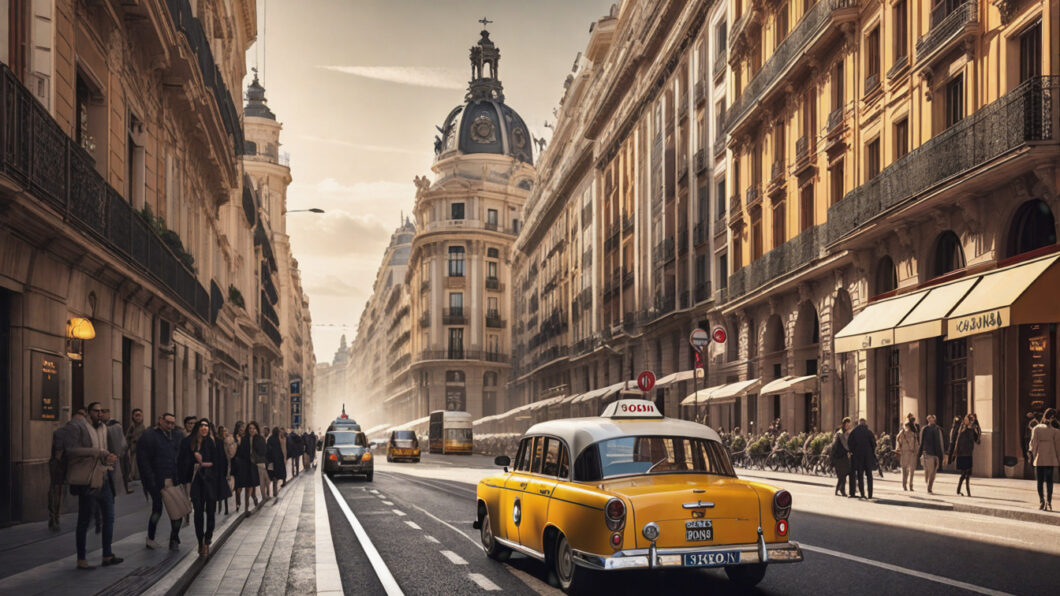 Ta en taxi i Madrid